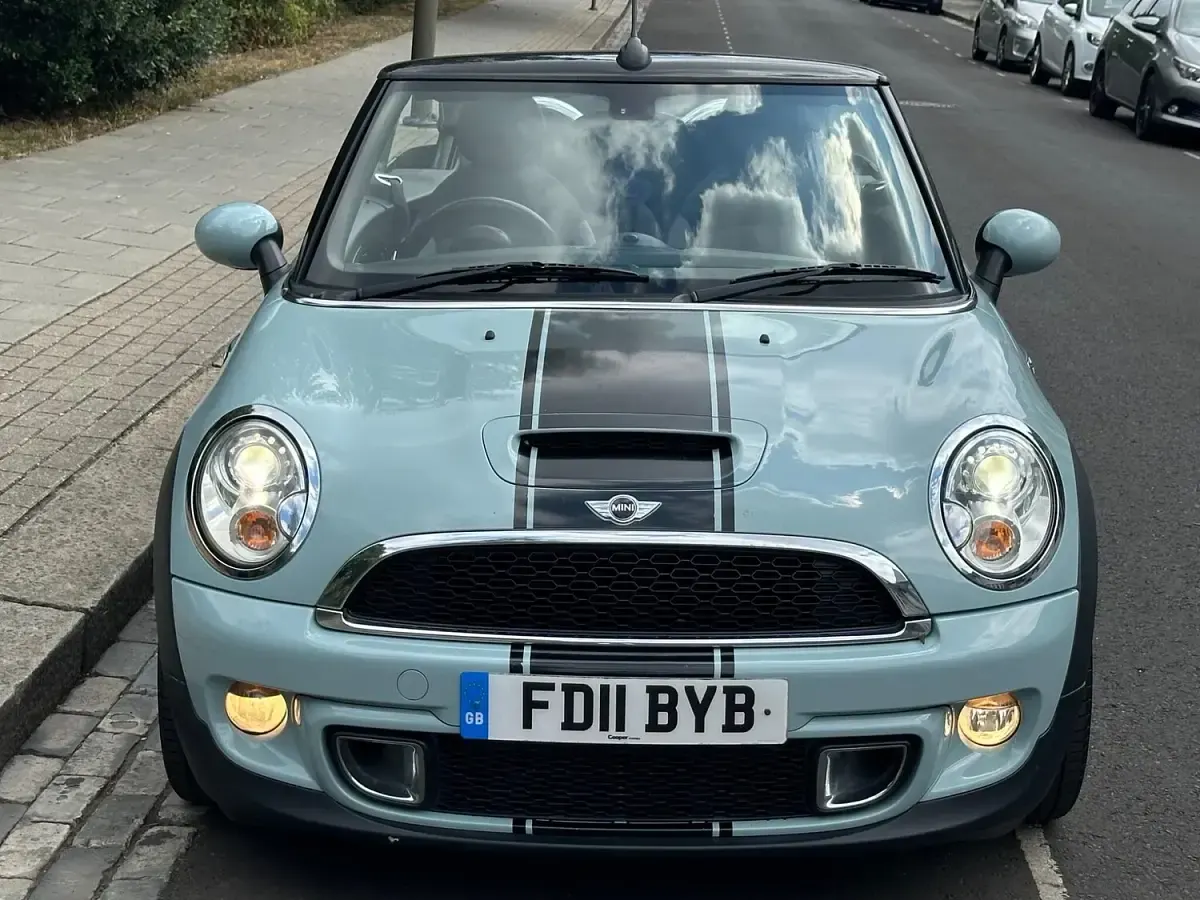 Used Mini Cooper S Cabriolet 2011 Blue Cabriolet