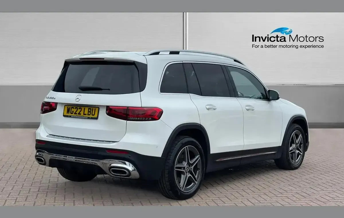 Used Mercedes GLB200 AMG Line Premium Plus 150 HP (110 kW) 2022 White SUV