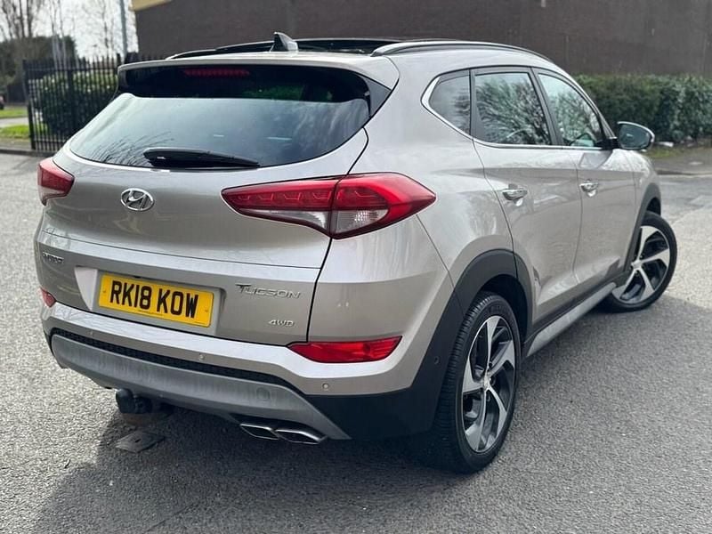 Used Hyundai Tucson Premium SE 136 HP (100 kW) 2018 Beige SUV