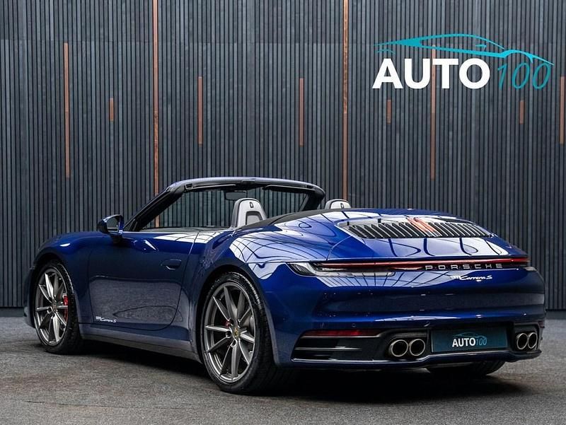 Used Porsche 911 Carrera S Cabriolet 450 HP (330 kW) 2019 Blue Cabriolet