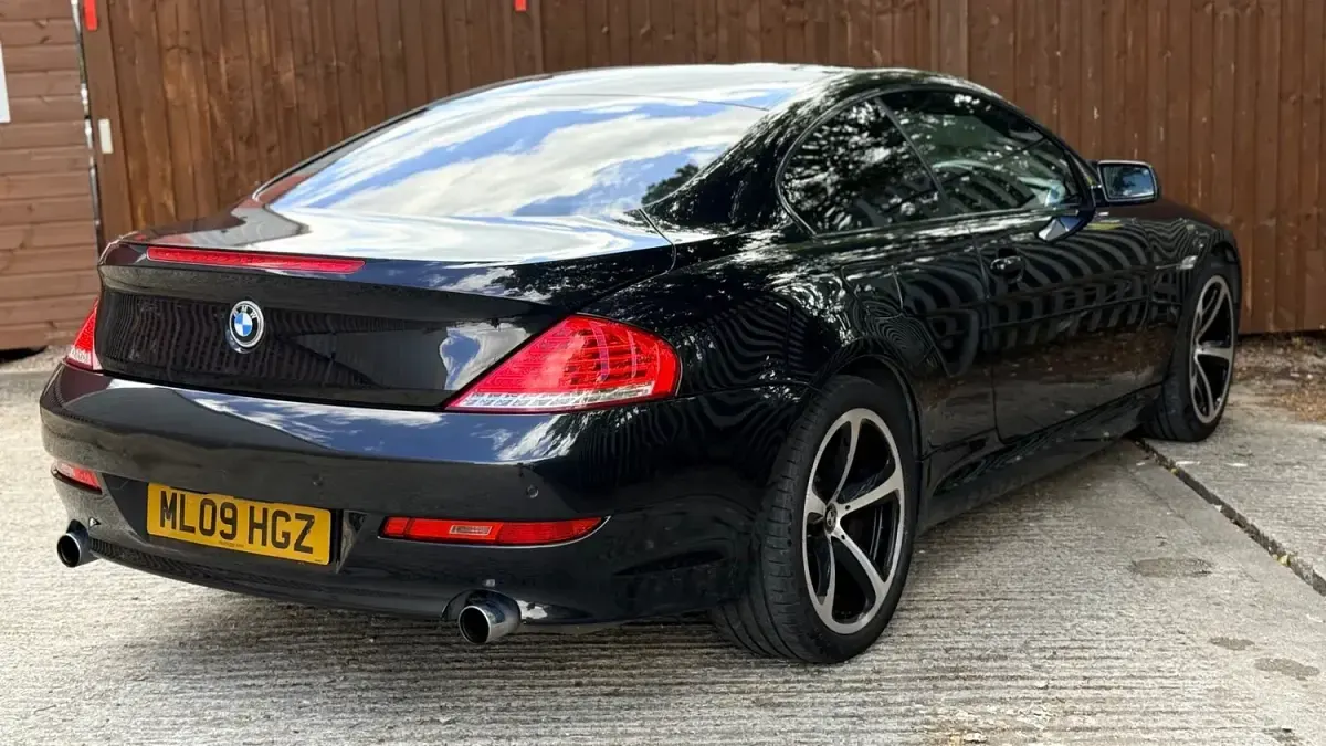 Used BMW 635 Sport Line 281 HP (206 kW) 2009 Black Coupe