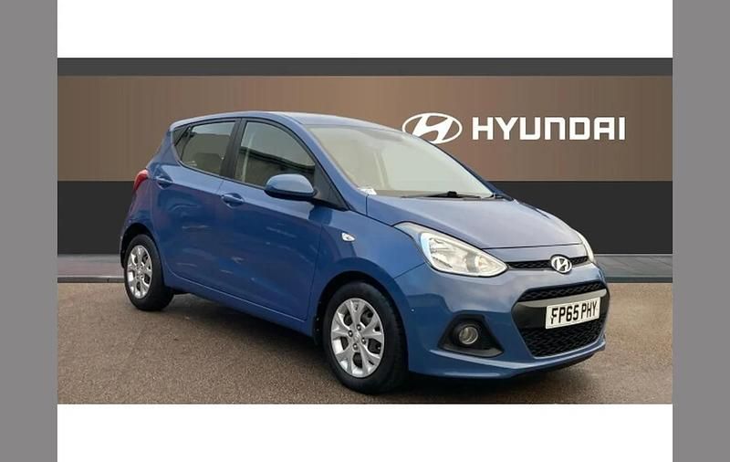 Blue Used 2015 Hyundai i10 SE Hatchback | £6,388 (Fair price) - Image 1/4