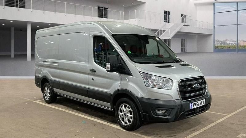 Silver Used 2021 Ford Transit Trend Van | £15,989 (Expensive) - Image 1/4