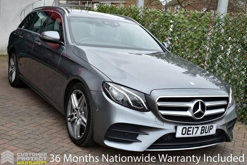 Grey Used 2017 Mercedes E220 AMG line Estate | £16,990 (Good price) - Image 1/3