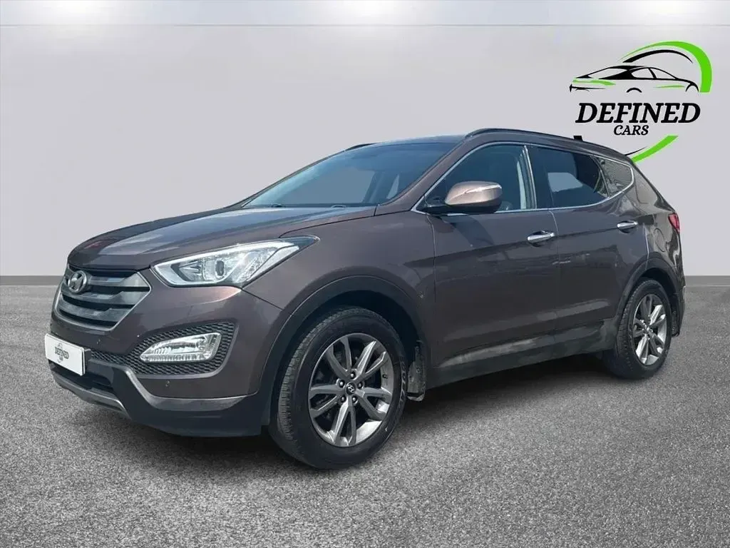 Used Hyundai Santa Fe Premium 197 HP (144 kW) 2014 Brown SUV