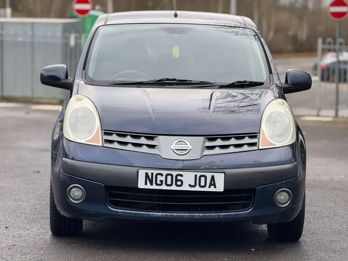 Used Nissan Note 110 HP (80 kW) 2006 Blue MPV