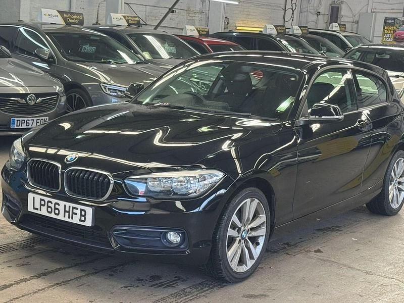Used BMW 118 Sport Line 2016 Black Hatchback