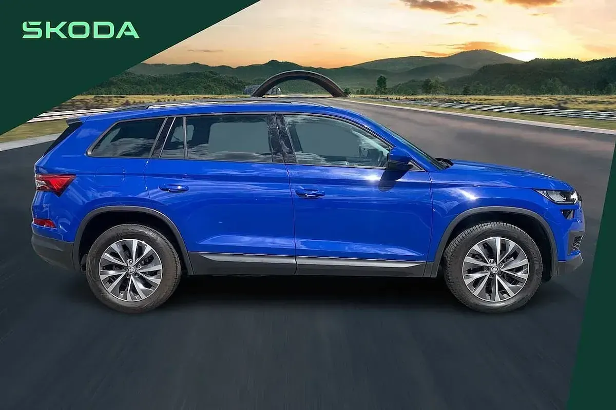 Used Skoda Kodiaq SE Drive 147 HP (108 kW) 2023 Blue SUV
