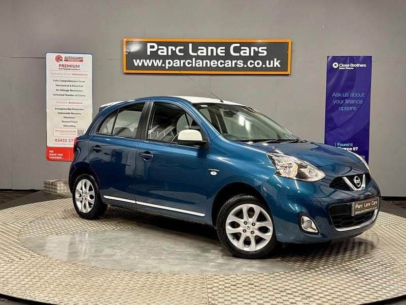 Blue Used 2014 Nissan Micra Visia Hatchback | £4,999 (Fair price) - Image 1/4
