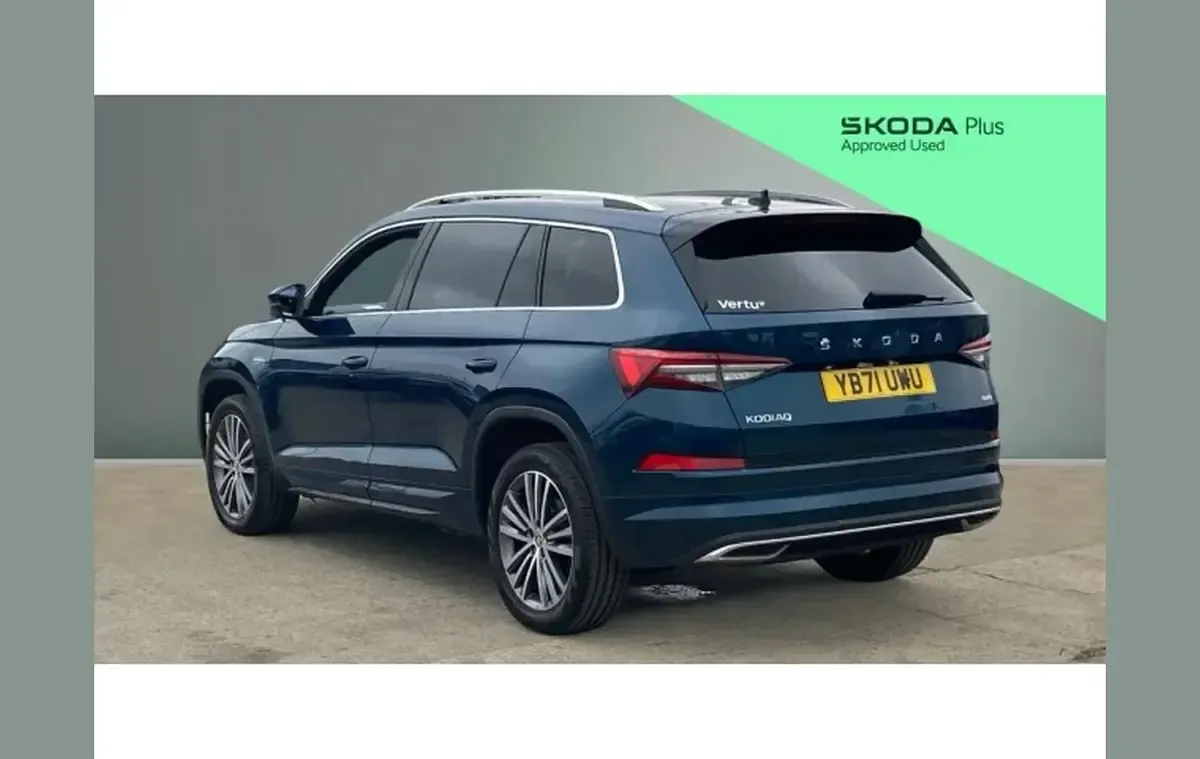 Used Skoda Kodiaq LAURIN & KLEMENT 190 HP (139 kW) 2022 Blue SUV