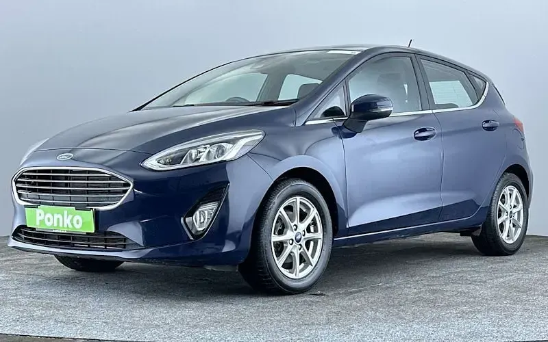Used Ford Fiesta Zetec 86 HP (63 kW) 2018 Blue Hatchback