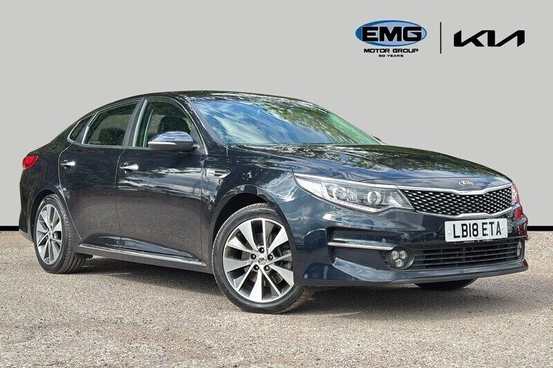 Gravity blue Used 2018 Kia Optima 3 Sedan | £9,799 (Fair price) - Image 1/3