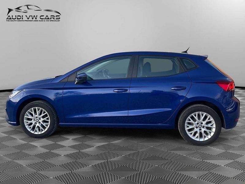 Used Seat Ibiza SE Technology 95 HP (69 kW) 2020 Blue Hatchback