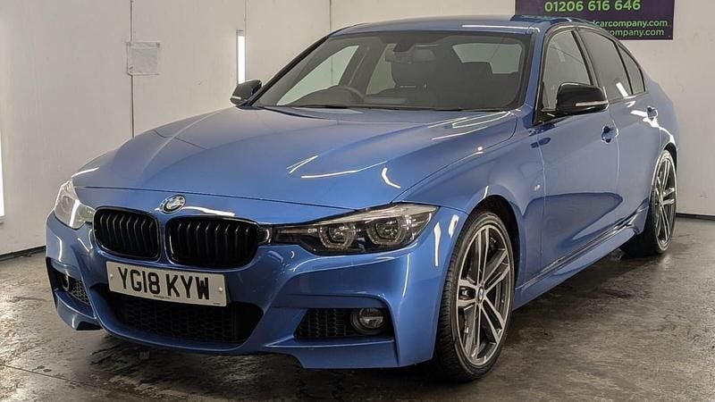 Used BMW 320 M Sport 2018 Blue Sedan