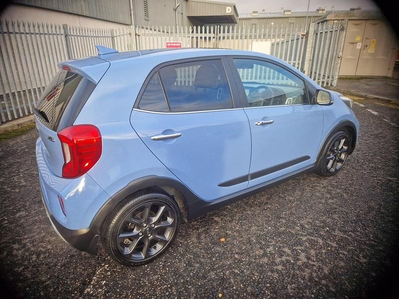 Used Kia Picanto X-Line 84 HP (61 kW) 2019 Blue Hatchback