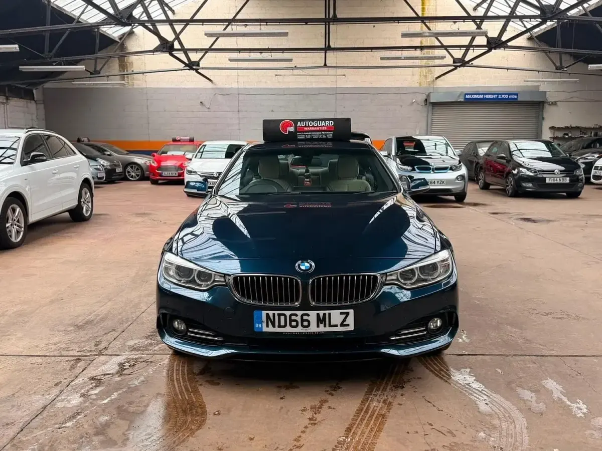 Used BMW 420 Luxury Line 2016 Blue Coupe