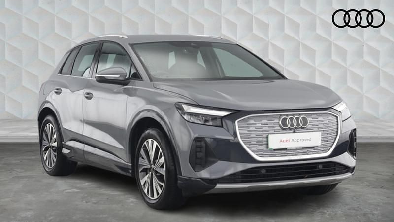 Grey Used 2024 Audi Q4 e-tron Sport SUV | £32,000 (Super price) - Image 1/4