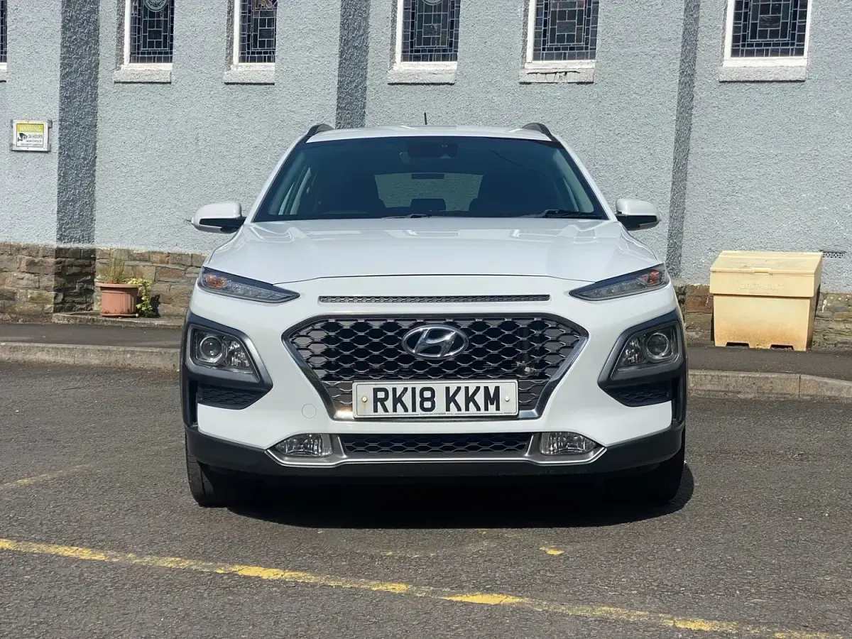 Used Hyundai Kona Premium 2018 White SUV