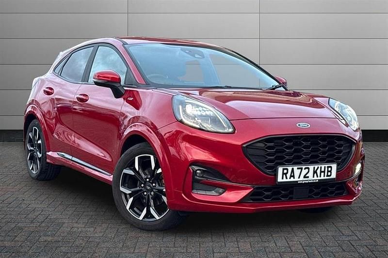 Red Used 2023 Ford Puma ST-Line X Hatchback | £16,990 - Image 1/4