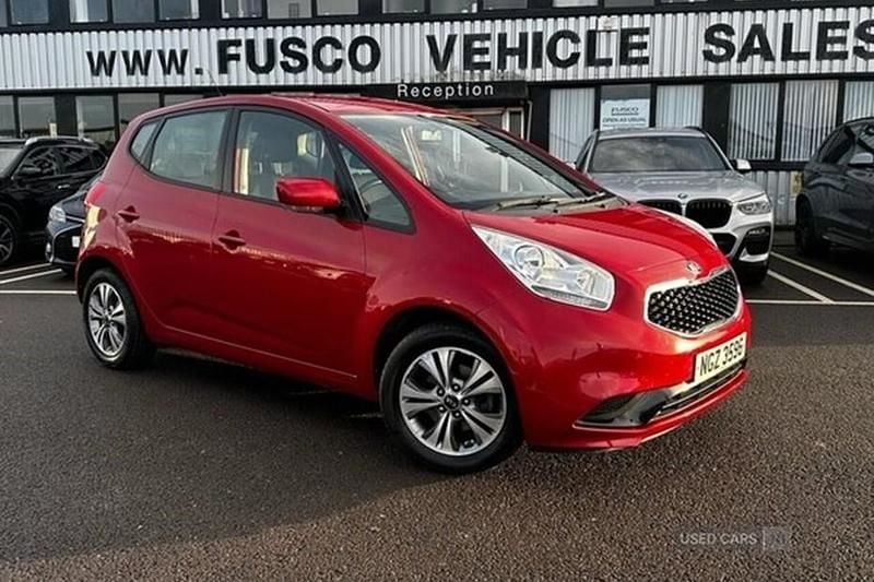 Used Kia Venga 2019 Red Hatchback