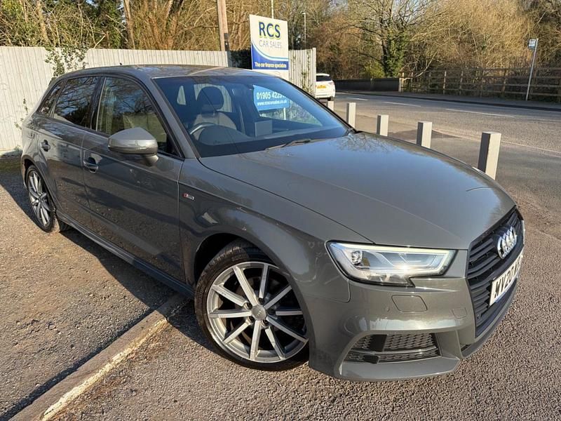 Used Audi A3 Sportback Black Edition 150 HP (110 kW) 2020 Grey Hatchback