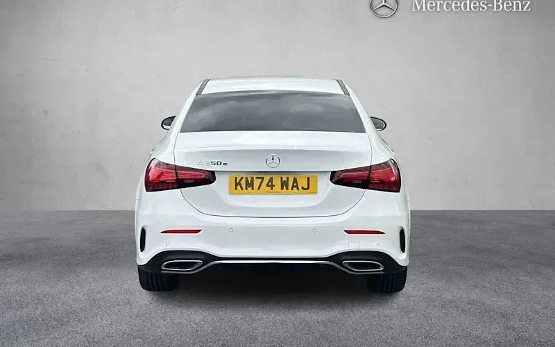 Used Mercedes A250 AMG line 218 HP (160 kW) 2024 White Sedan