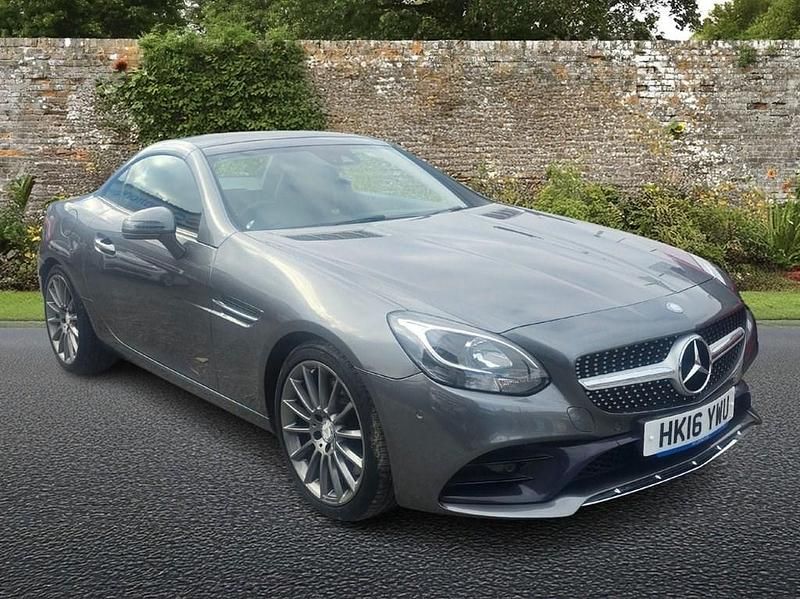Used Mercedes SLC200 AMG line 184 HP (135 kW) 2016 Grey Cabriolet