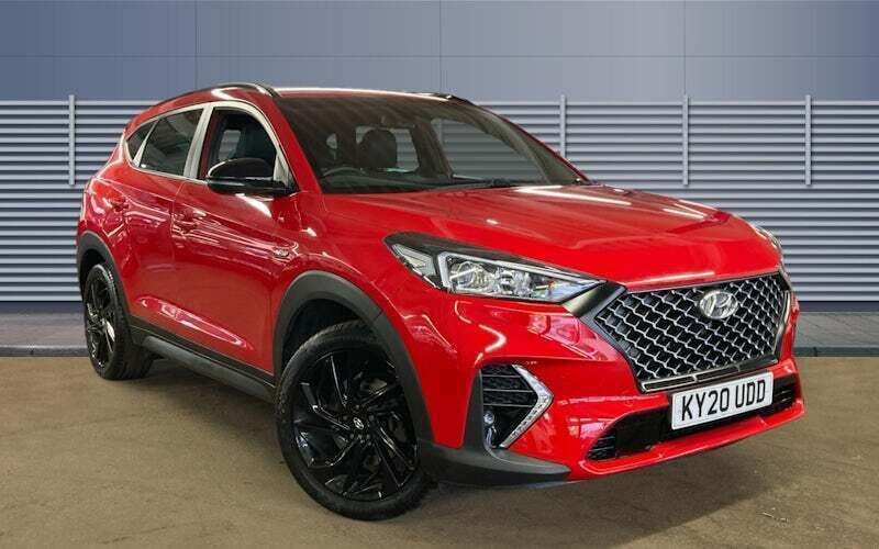 Red Used 2020 Hyundai Tucson N Line SUV | £16,512 (Fair price) - Image 1/4