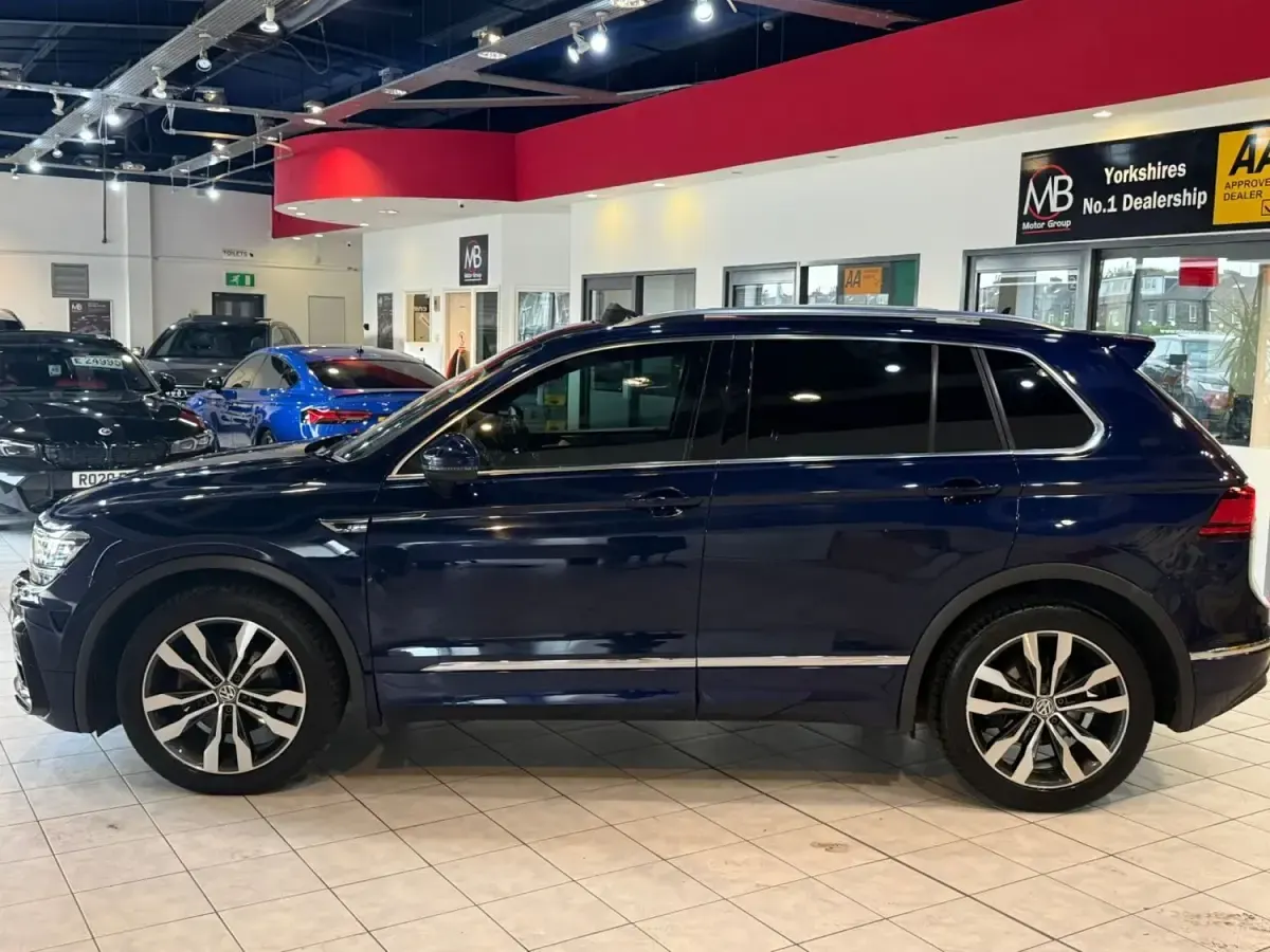 Usado VW Tiguan R-line 150 CV (110 kW) 2017 Azul SUV