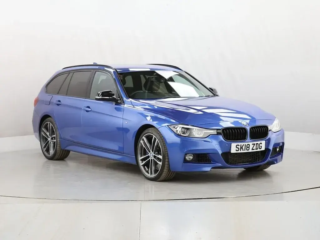 Used BMW 335 M Sport 313 HP (230 kW) 2018 Blue Estate
