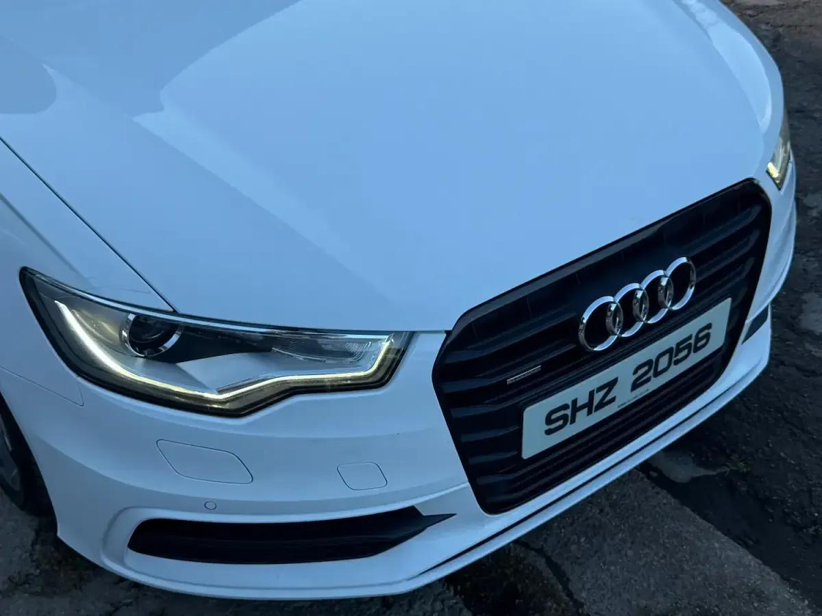 Used Audi A6 Black Edition 204 HP (150 kW) 2014 White Sedan