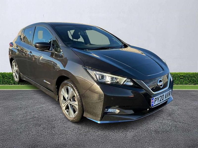 Used Nissan Leaf Tekna 160 kW (218 HP) 2020 Black Hatchback