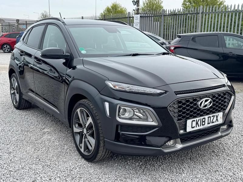 Used Hyundai Kona Premium 2018 Black SUV