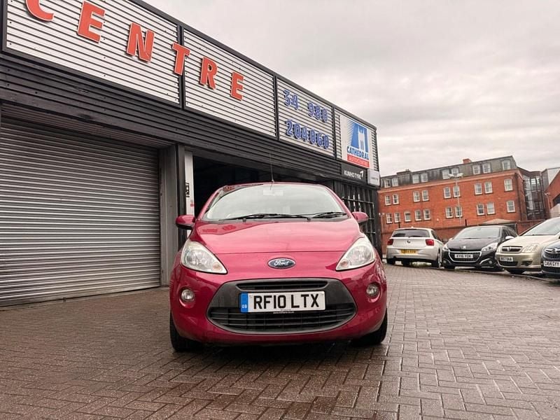 Used Ford Ka Titanium 69 HP (50 kW) 2010 Red Hatchback