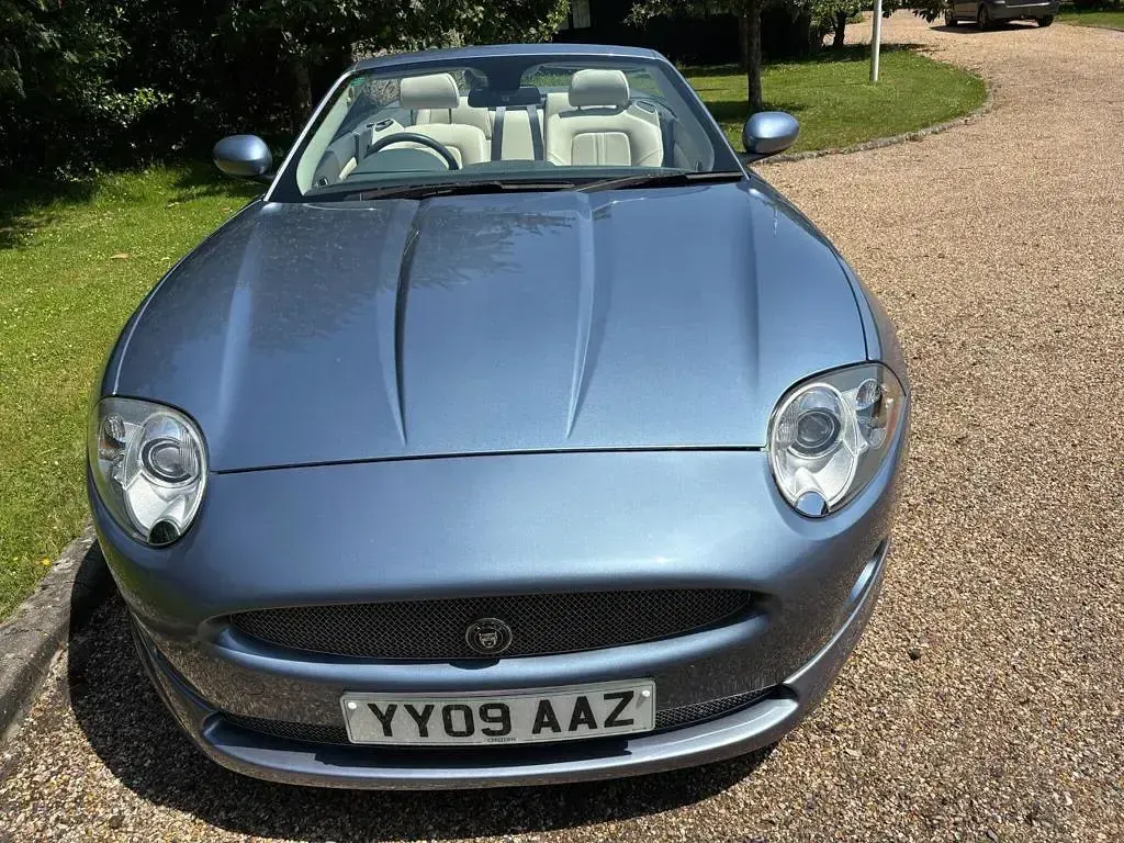Used Jaguar XK 2009 Blue Cabriolet