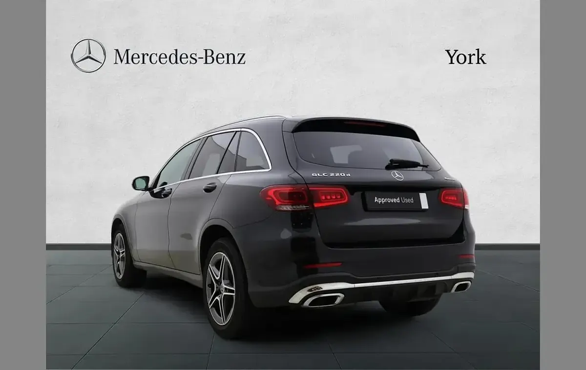 Used Mercedes GLC220 AMG line 191 HP (140 kW) 2019 Black SUV