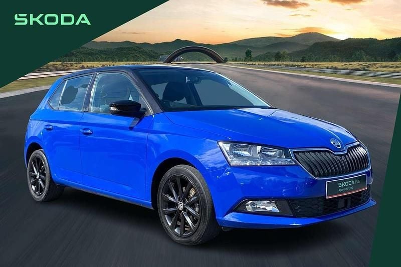 Blue Used 2019 Skoda Fabia Colour Edition Hatchback | £9,990 (Fair price) - Image 1/4