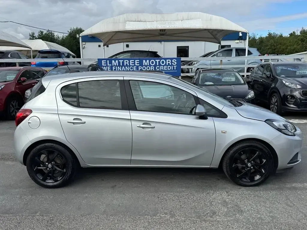 Used Vauxhall Corsa Eco 90 HP (66 kW) 2019 Silver Hatchback