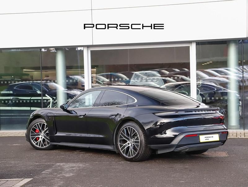 Used Porsche Taycan Performance Package 419 kW (571 HP) 2021 Black Sedan