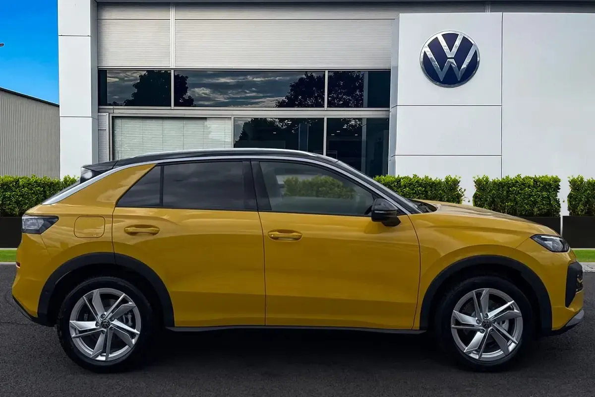 New VW T-Roc Style 2026 Yellow SUV