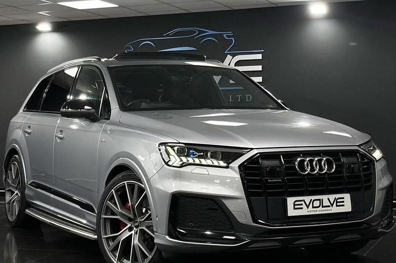 Silver Used 2020 Audi Q7 Comfort SUV | £39,495 (Fair price) - Image 1/1