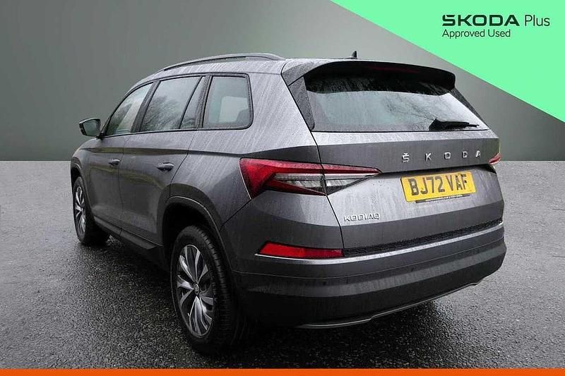 Used Skoda Kodiaq SE Drive 110 HP (80 kW) 2022 Graphite grey metallic SUV