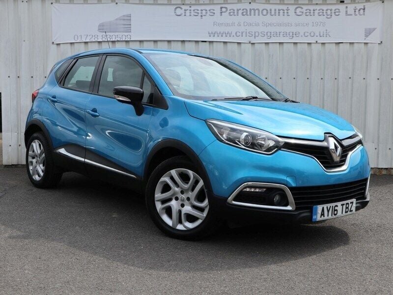 Blue Used 2016 Renault Captur Dynamique SUV | £6,795 (Fair price) - Image 1/4