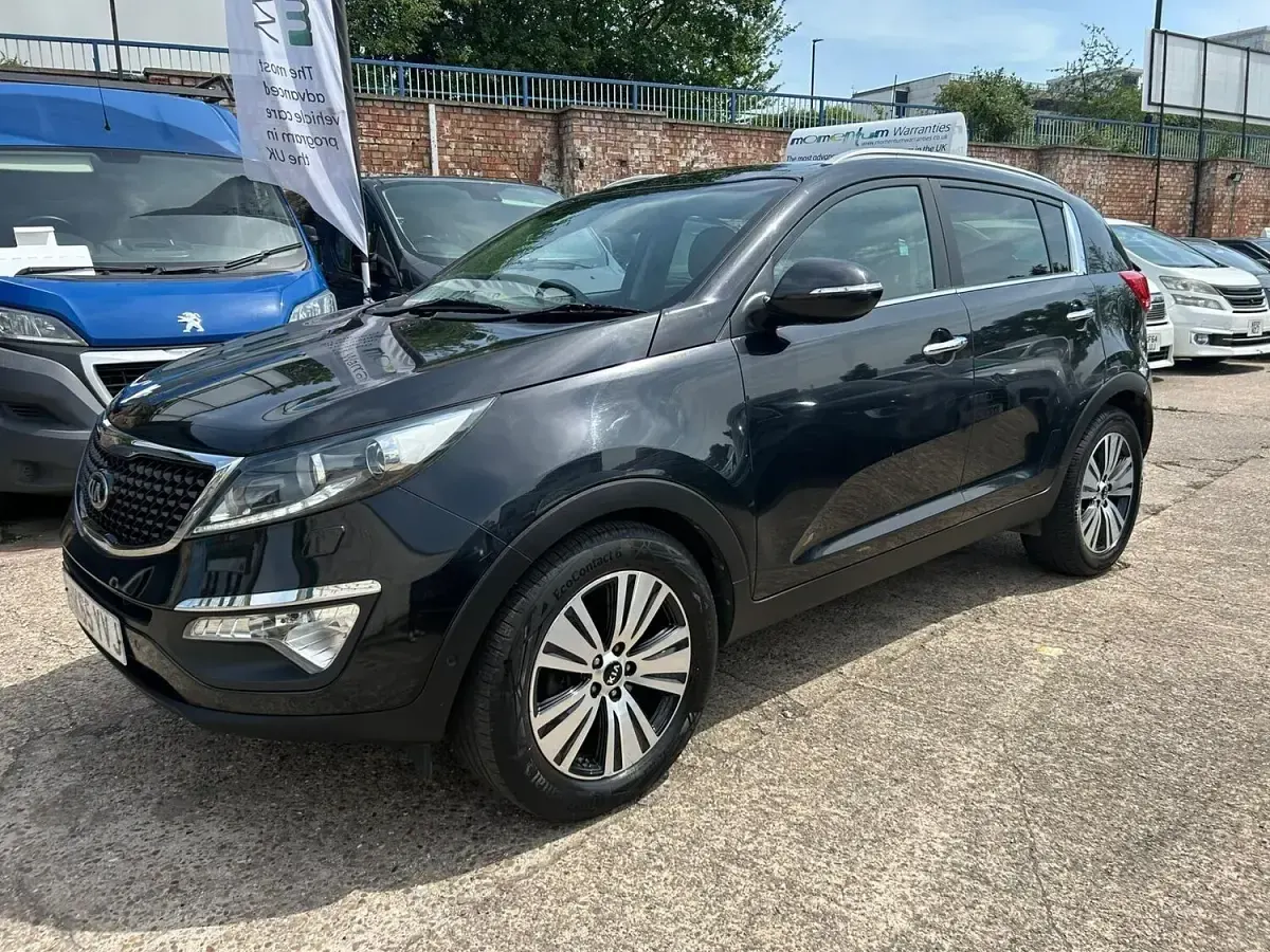 Used Kia Sportage 116 HP (85 kW) 2015 Black SUV