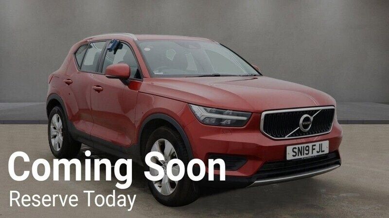 Red Used 2019 Volvo XC40 Momentum SUV | £13,490 (A bit pricey) - Image 1/3