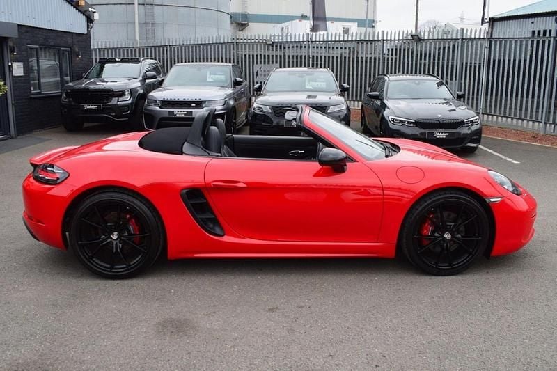 Used Porsche 718 Boxster 2018 Red Cabriolet