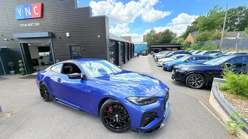 Used BMW 420 Coupé M Sport 2023 Blue Coupe