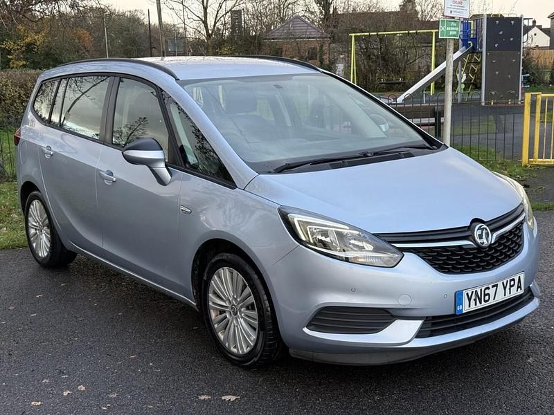 Silver Used 2017 Vauxhall Zafira Tourer Design Edition MPV | £4,413 (Fair price) - Image 1/4