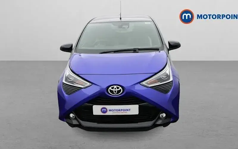 Used Toyota Aygo Trend 72 HP (52 kW) 2021 Blue Hatchback