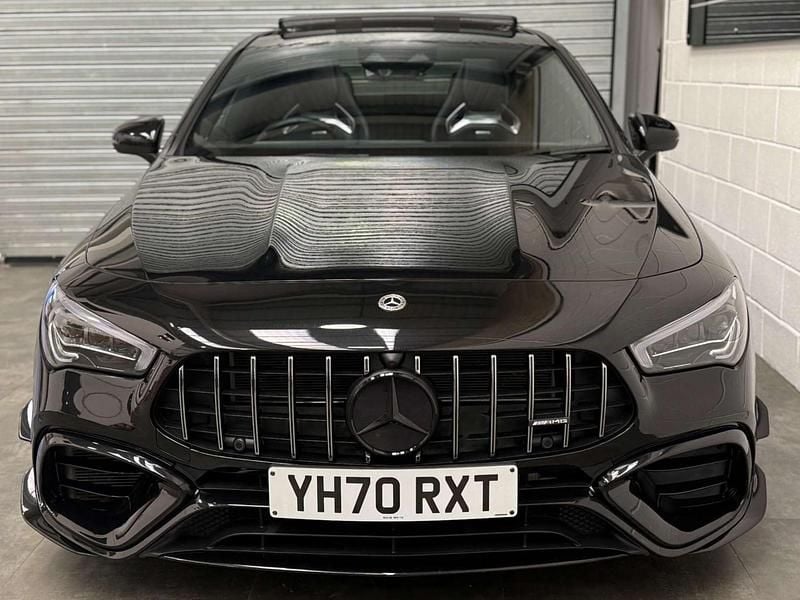 Used Mercedes CLA45 AMG AMG 421 HP (309 kW) 2020 Black Coupe